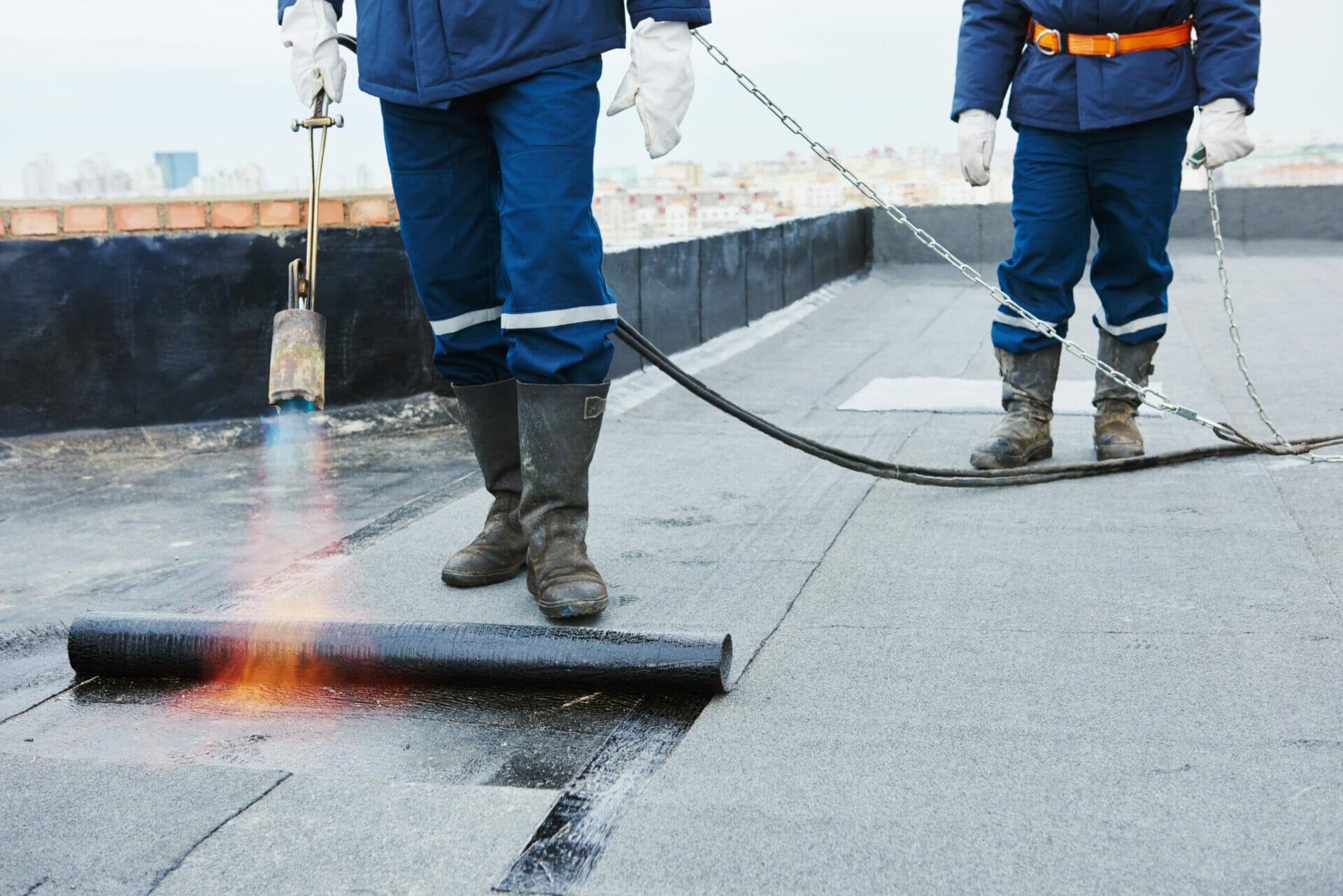 EPDM dakfolie plaatsen